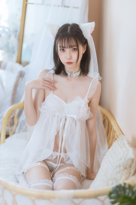 许岚 – 少女白色裙 [41P-627MB]